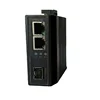 fiber media converter sc single fiber single mode