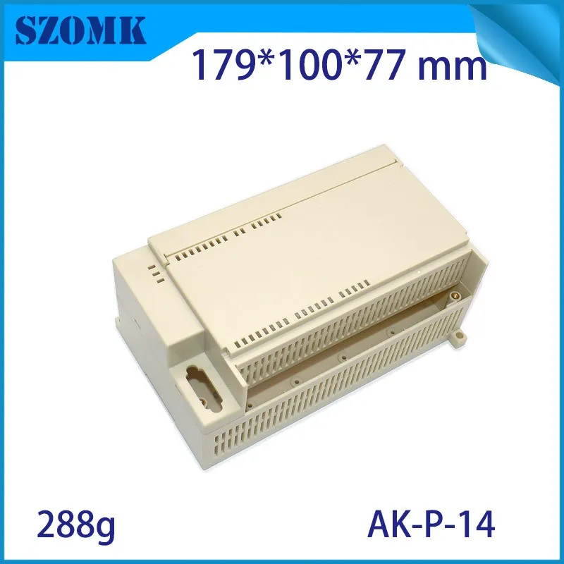 AK-P-14 din rail enclosures with connectors and terminal block the control housing enclosur din (2).jpg