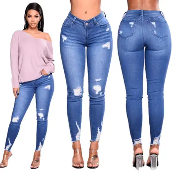 ladies jeans and