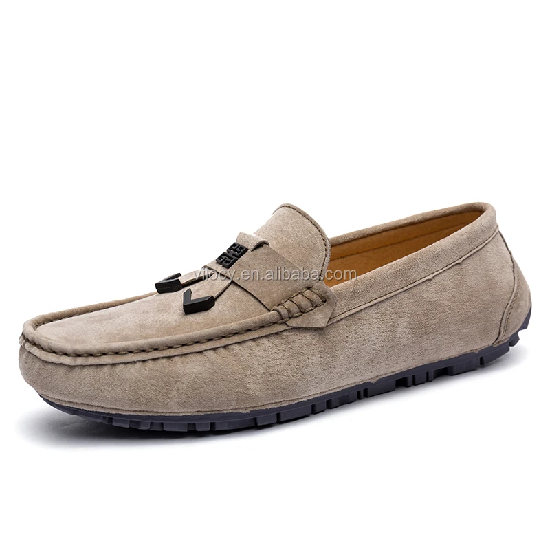 office suede loafers