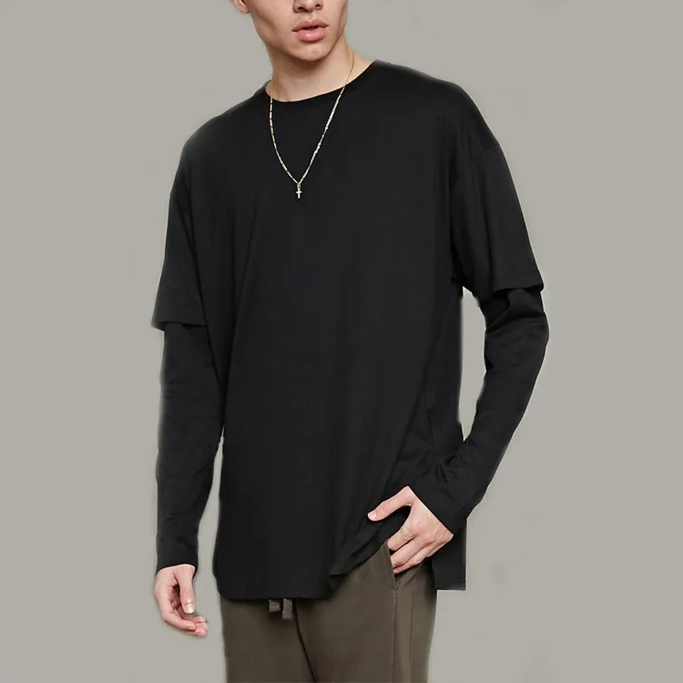 black long sleeve sweatshirt