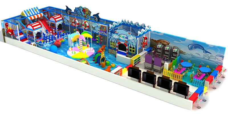 jungle gym ball pool indoor playground commercial playground with game machines