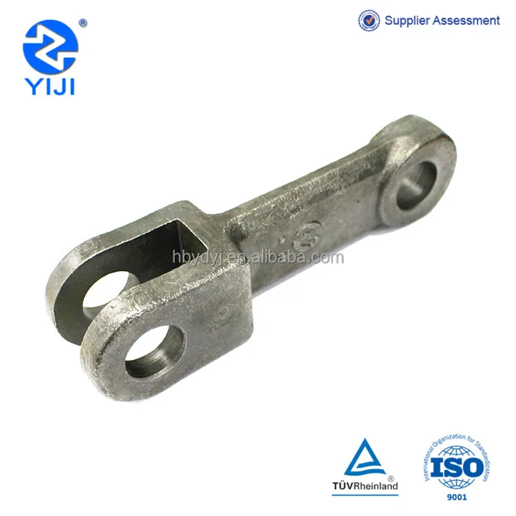 
High broken load alloy steel forged chain link 