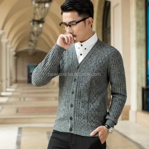 Made in China man's cashmere knitting cardigan Made in China man's cashmere knitting cardigan