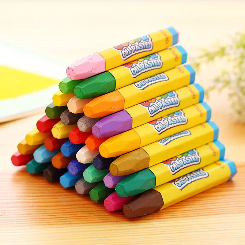 Eco Friendly Non Toxic Bulk Cheap Stationery Wax Crayon For Children