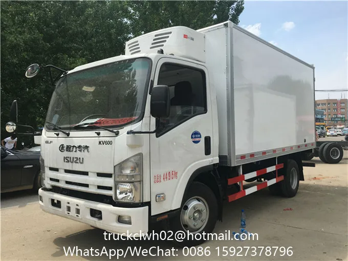 Cold Storage Van Transport Ice Yogurt Meat 610 Ton Refrigerator Box