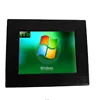 10 inch industrial panel mount touchscreen monitor with VGA DVI input for industrial control