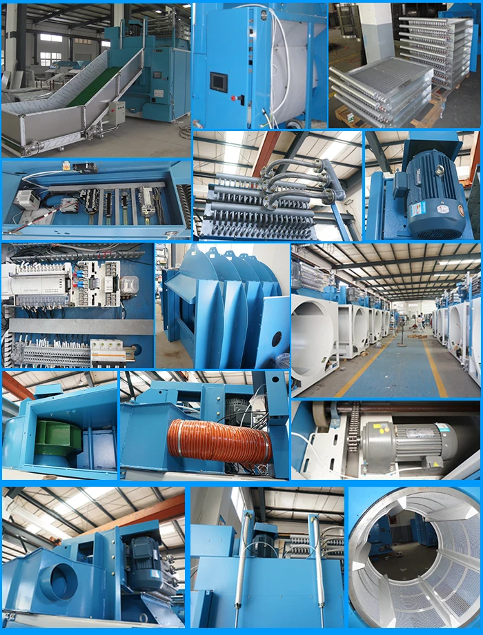 China Wholesale 100kg Automatic Commercial Gas Clothes Dryer Laundry Drying Machine Industrial Hotels Laundry Dryer