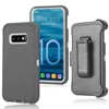 MultiLayer Military Grade Heavy Duty Defender Case with Belt Clip Holster Stand Rugged Phone Cover Compatible Samsung Galaxy S10