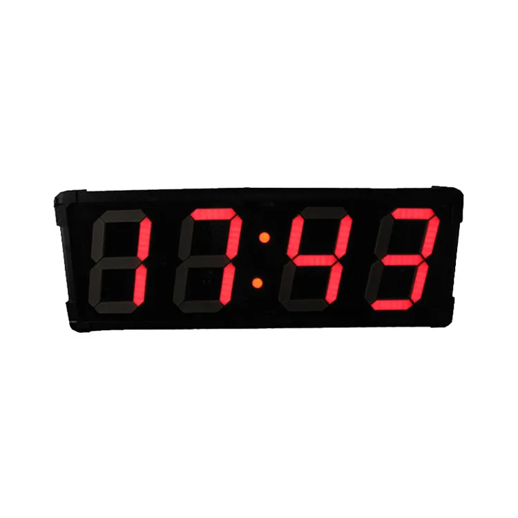 red countdown timer