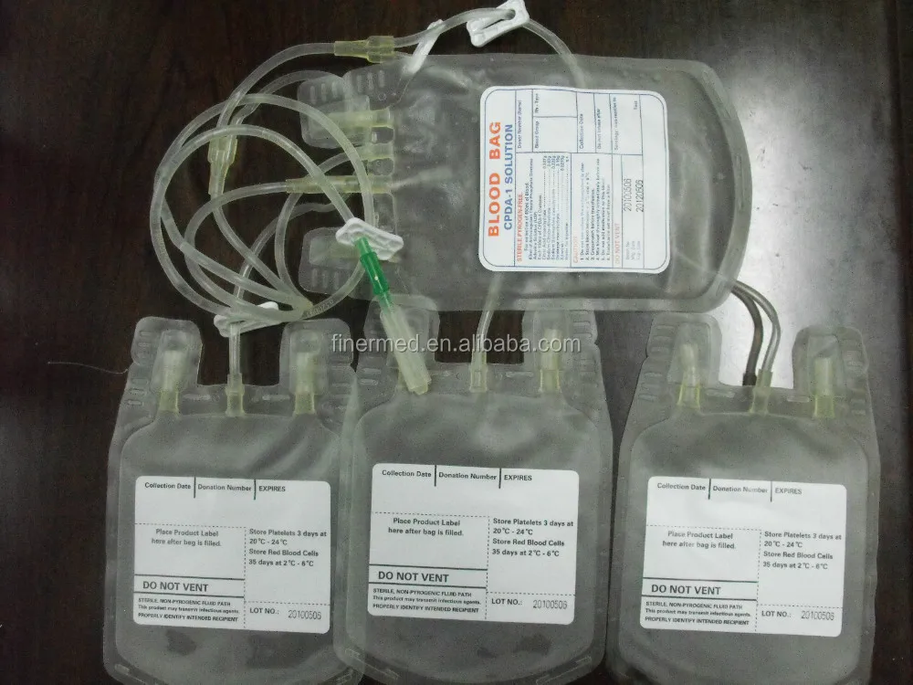 450ml Single Blood Bag Buy Single Blood Bag,Blood Collecton Bag