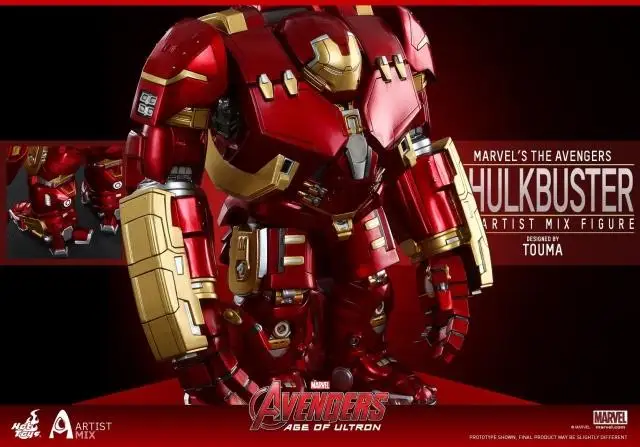 Marvel Avengers Age of Ultron Hulkbuster PVC Action Figure Collectible Model Toy 17cm HRFG366