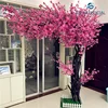 Spring Peach Blossom Cherry Plum Bouquet Branch Silk Flower Artificial Peach Blossom Tree