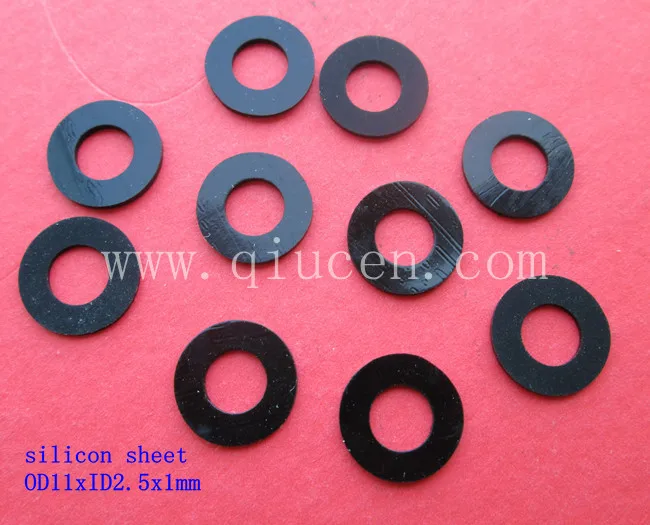 Thick Rubber Flat Washer / Flat Thin Silicon Rubber Washer Gasket