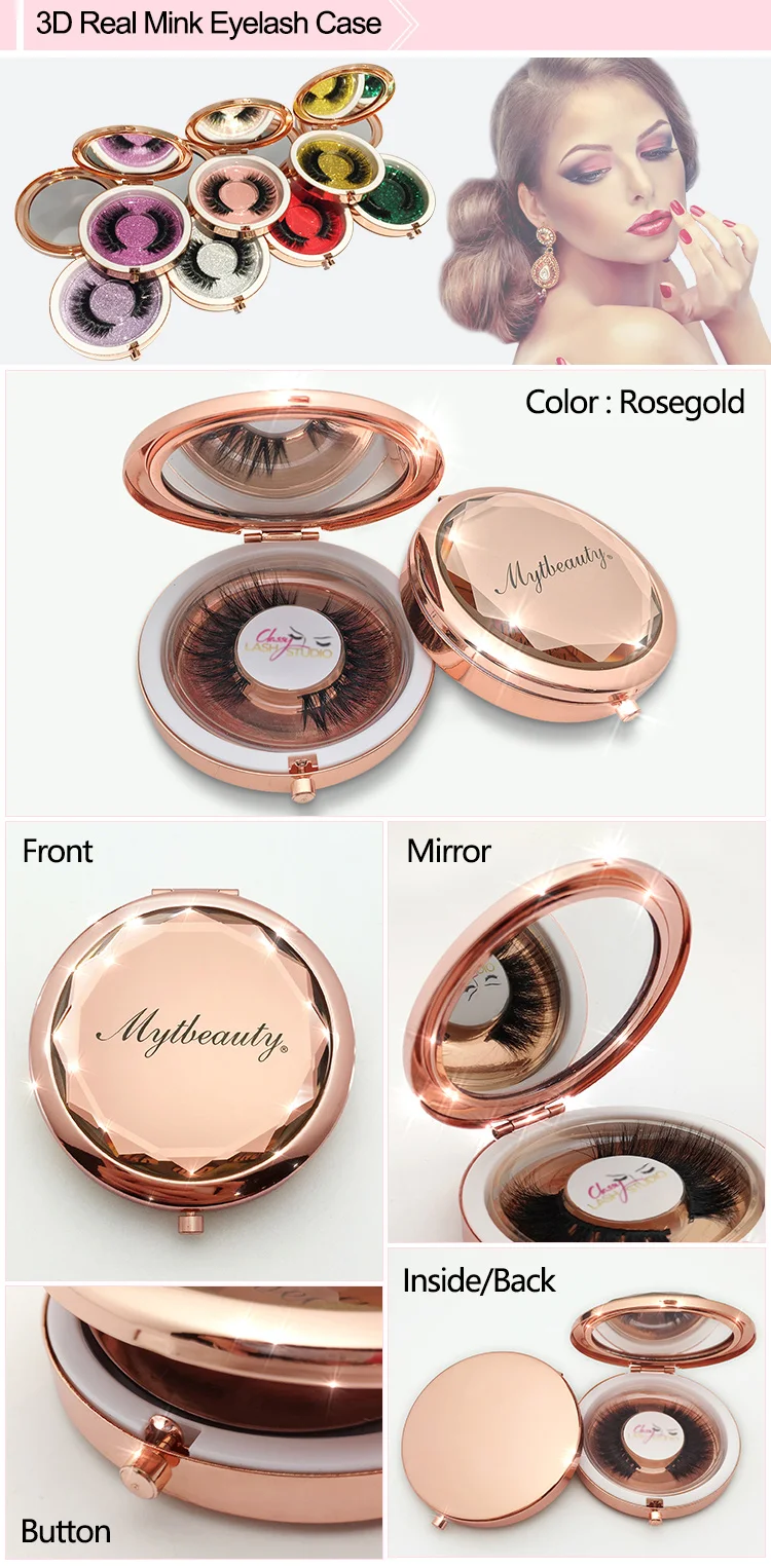 Mytingbeauty Custom Eyelash Packaging Empty Eyelashes Box Make Your Own