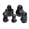 cnc machining service atv suspension system aluminum shock absorber parts adapter fitting with black anodizing