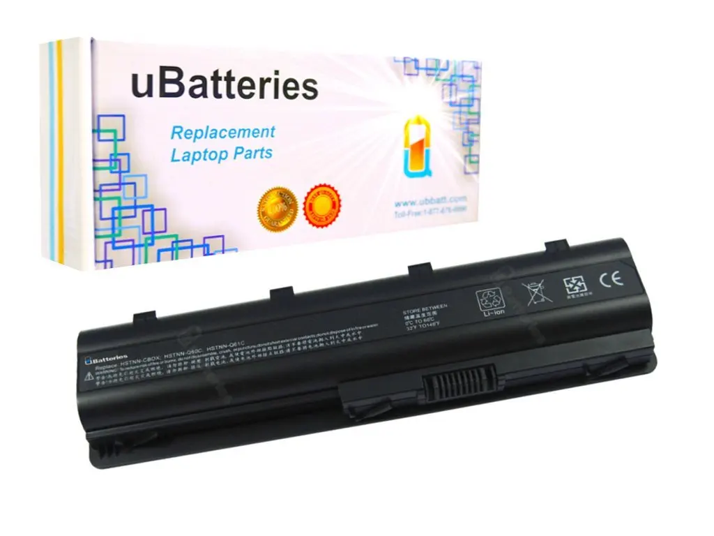 UBatteries Laptop Battery HP Pavilion dv7-6195us dv7-6197ca dv7-6199us dv7t-4000 dv7t-4100 dv7t-5000 dv7t-6000 dv7t-6100 - 8800mAh, 12 Cell