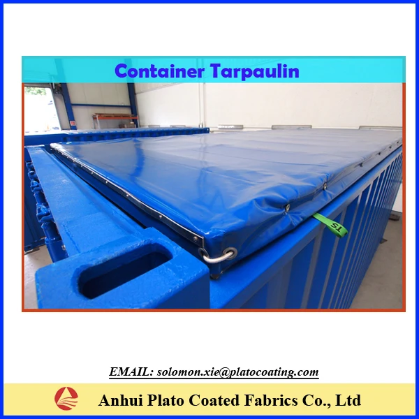 650gsm Pvc Container Tarp For 20ft &40ft Open Top Container Buy Container Tarp,Pvc Container