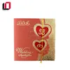 2017 latest royal red wedding invitations card designs in stock