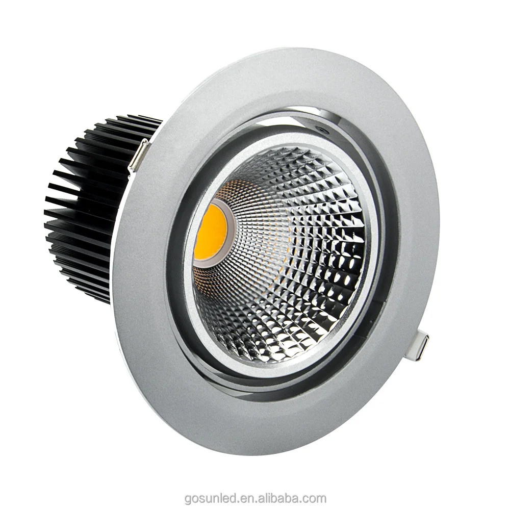 Gosun manufacturer IP44 40w 360 degree orientable recessed LED Downlight