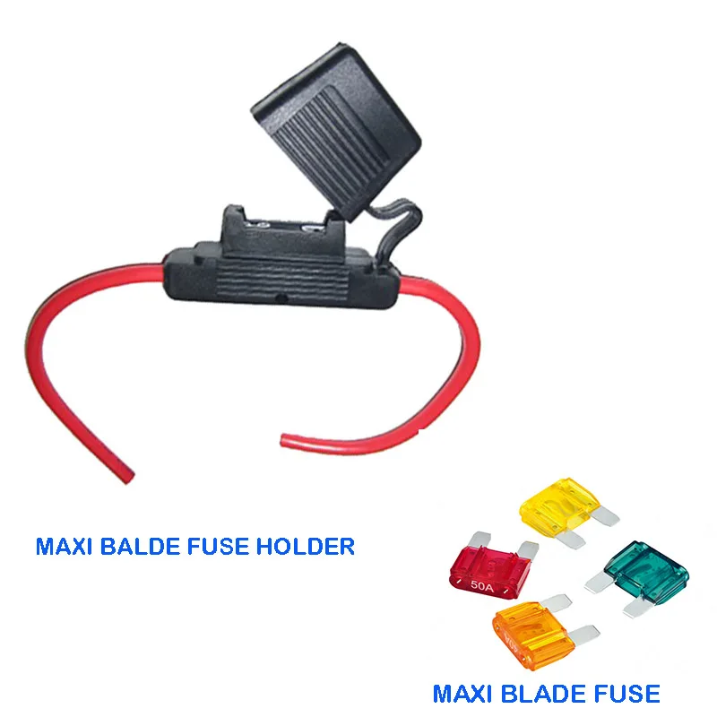 Waterproof Automotive Inline Standard Ato Blade Fuse Holder With