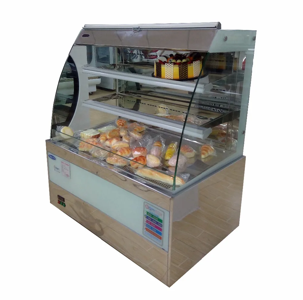 Elegant Shape Mini Bakery Display Cabinet Fan Cooling Cake Display ...