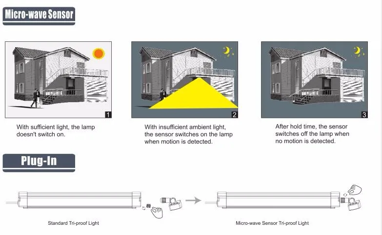 Chinese Supplier Slim Led Tri-Proof For Outdoor Lighting - ANKUX.COM