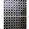 Black and white pattern leather patchwork carpet cow skin carpet