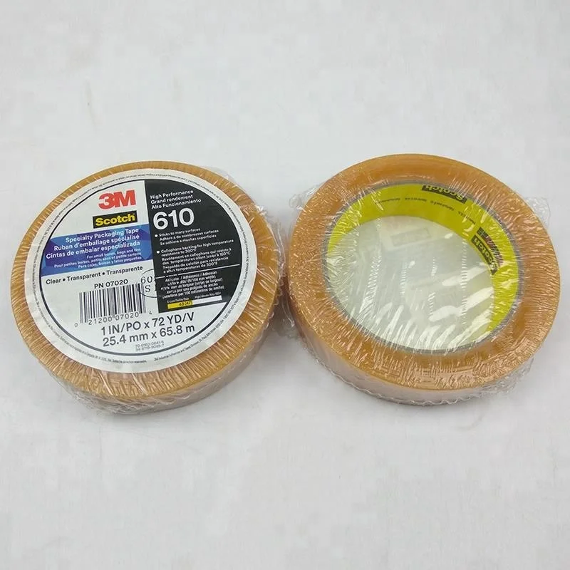 3m Cellophane Film Tape 610 Paint Test Measuring Adhesion Light Duty