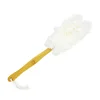 Plastic Long Handle Puff Mesh Happy Bath Sponge Body Wash Stick