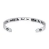 Loftily Jewelry Colors Sizes Personalized 6mm Bangle Customized Engrave Stainless Steel Jewelry Bangle