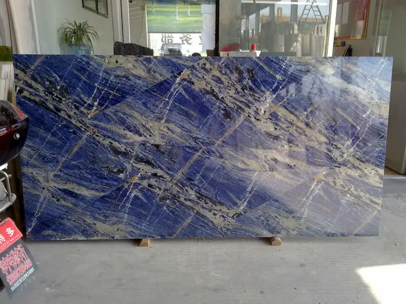 Marmi Di Carrara Azul Bahia Granite Slab Countertop Buy Azul