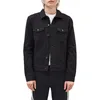 Wholesale Mens Brand Quality Cotton Long Sleeve Simple Plain Black Denim Jacket With OEM ODM Services