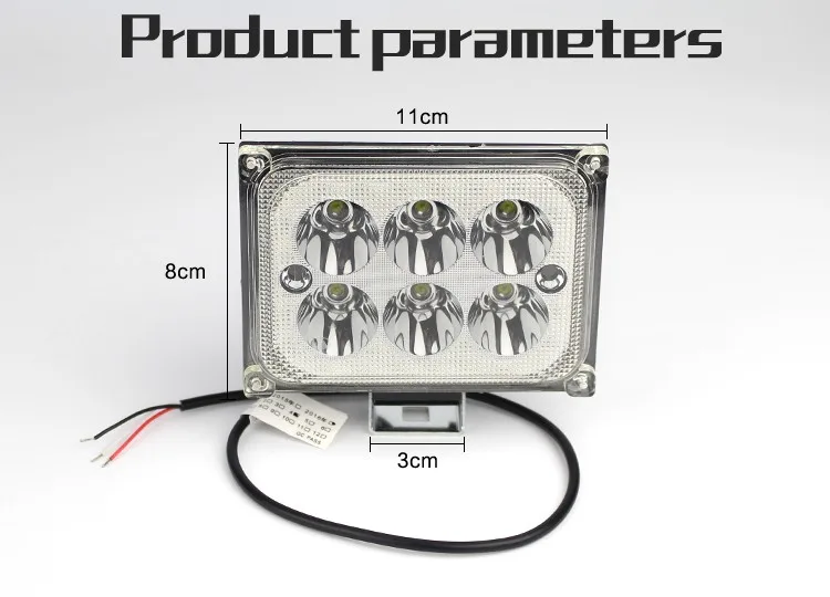 high efficiency 18w 6500k motorcycle led lighting headlight