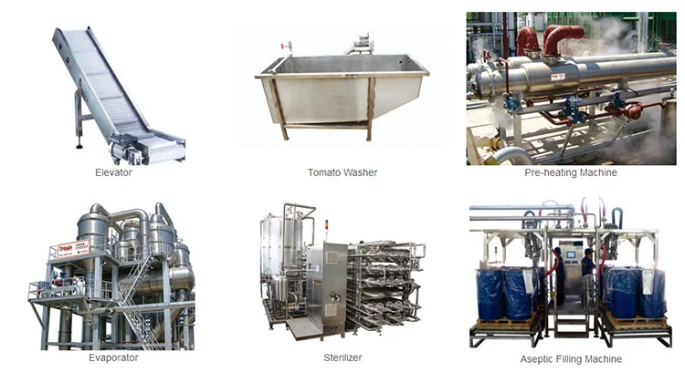 tomato paste making machine