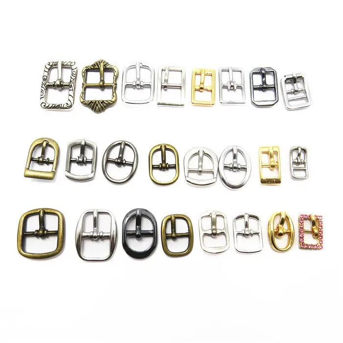 Manufacture Zinc Alloy Metal Sandals Hardware Small Size Metal Buckles For Shoes