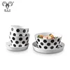 promotional price 16pc porcelain ceramic tableware dinnerware set with round shape, customized ceramic tableware for 4 people