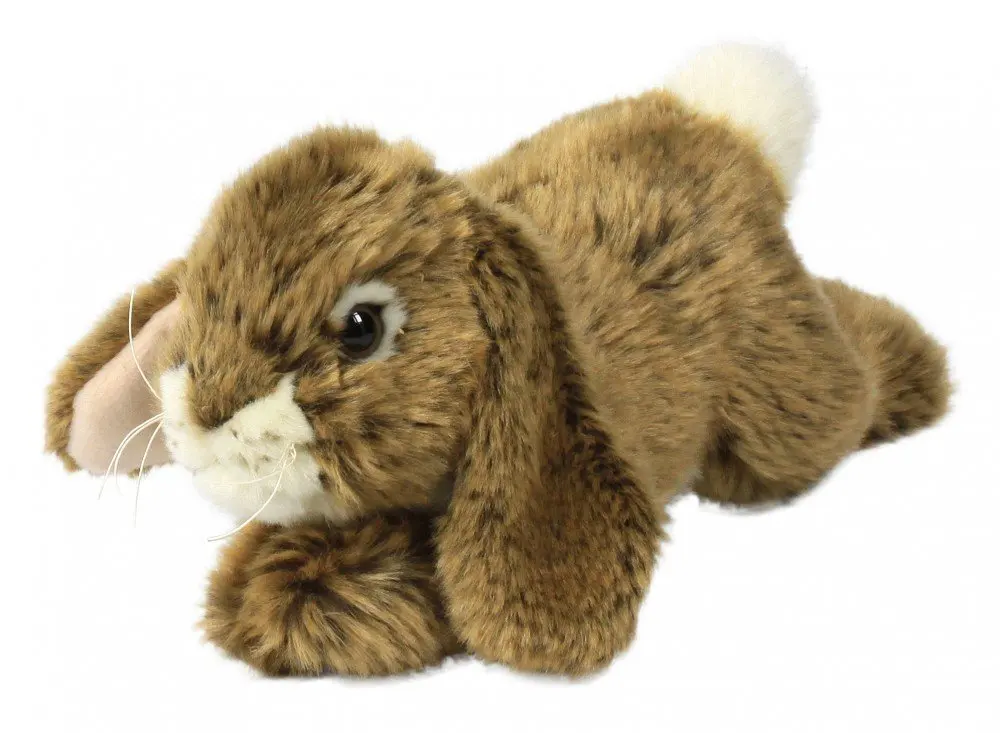 brown bunny plush