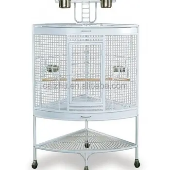 large white bird cage