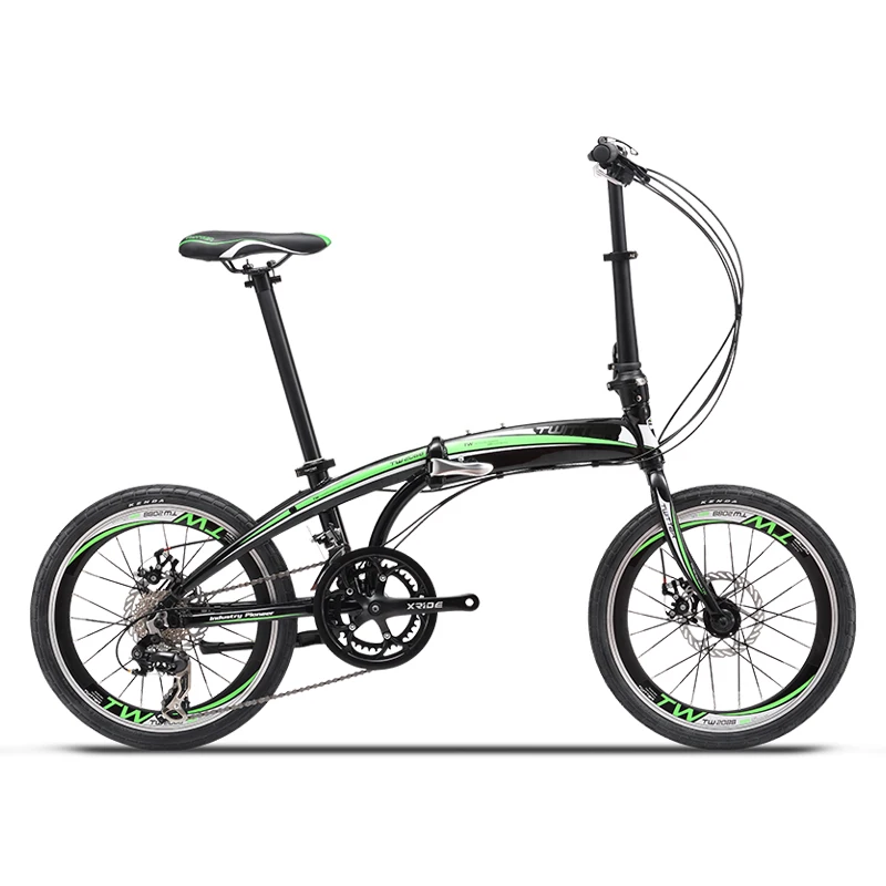 High quality Chinese Aluminum 20 inch folding mountain bicycle / bmx bike with 16 gears
