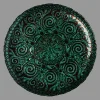 green serving platter environmentally friendly