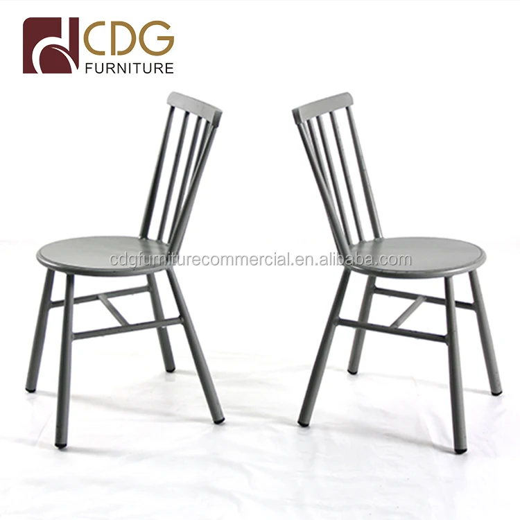 Hot Sale Rental Rustic Stackable Banquet Dining Chairs Industrial