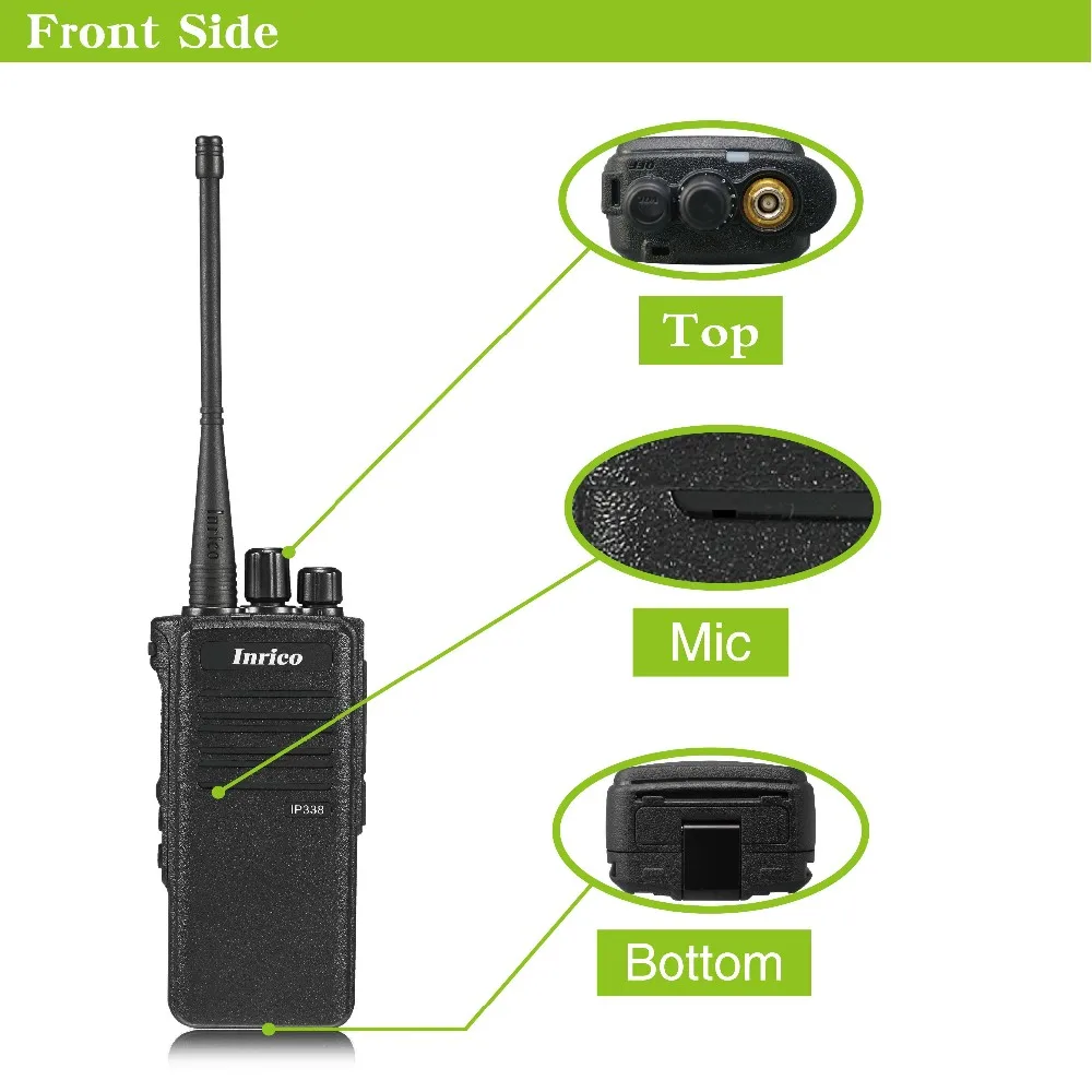 Long Range Vhf Radio Handheld Two Way Radio Ip338 With Pc Programable ...