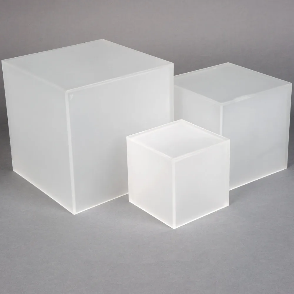 Wholesale Acrylic Box With Lids Acrylic Cube With Lids For Wedding