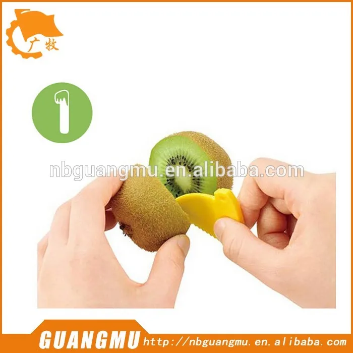 Pelacavi E Affettakiwi 2 In 1 - Strumento Da Cucina Pratico E Divertente - Foto 4