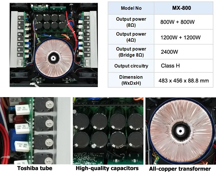 TF series amplifier