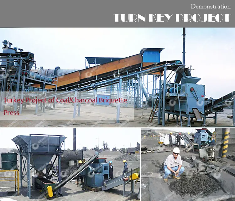 Wholesale price charcoal coal powder briquette shaping press briquetting machine equipment