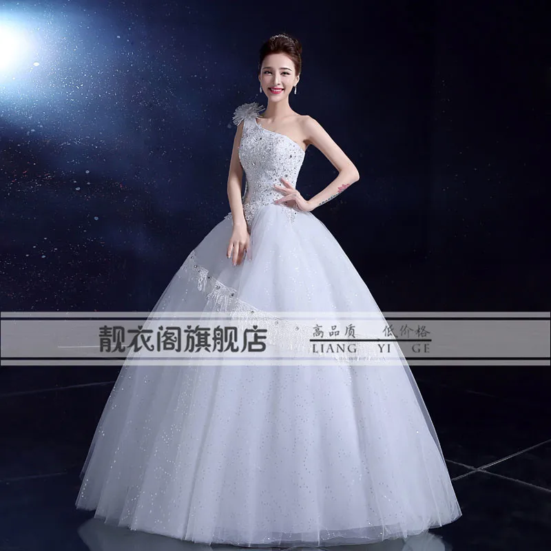One Shoulder Wedding Dresses