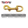 HB5055 solid brass swivel bolt snap hook Handbag or dog leash hanger hook