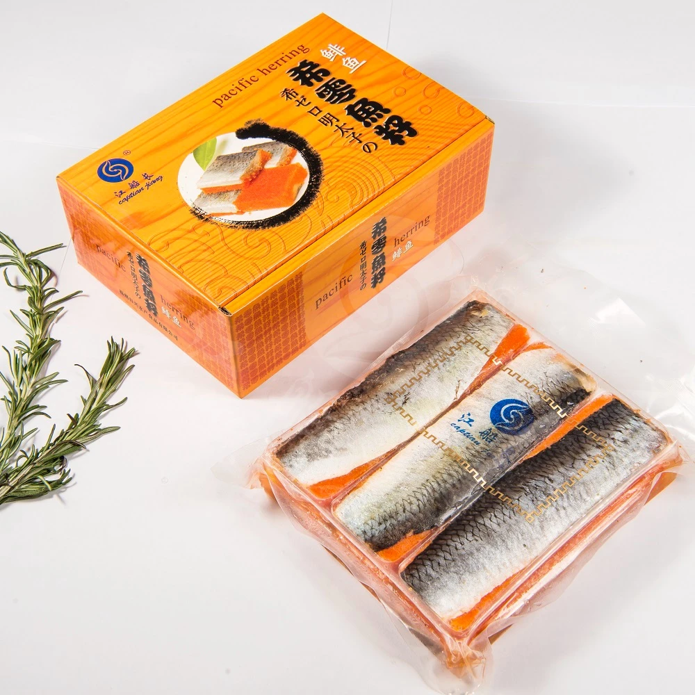 Frozen Seasoned Flying Fish Roe Original Factory Tobiko Buy Frozen